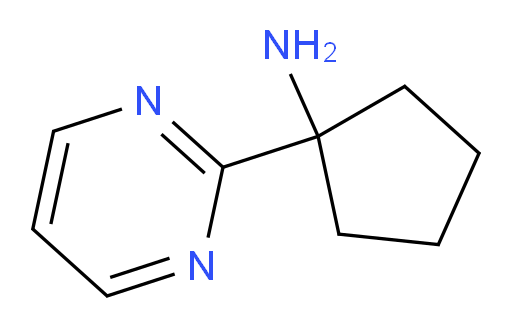 1-(pyrimidin-2-yl)cyclopentan-1-amine