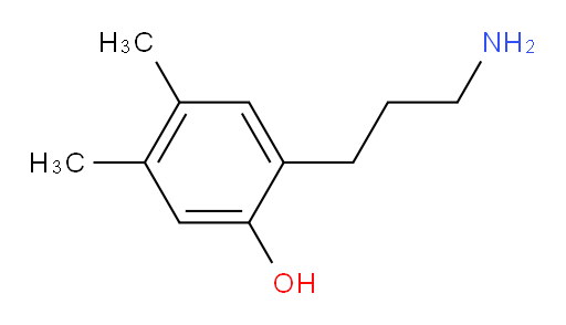 2-(3-aminopropyl)-4,5-dimethylphenol