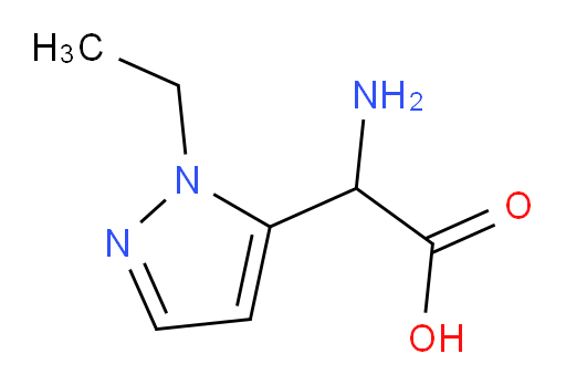 2-amino-2-(1-ethyl-1H-pyrazol-5-yl)acetic acid