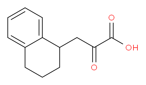 2-oxo-3-(1,2,3,4-tetrahydronaphthalen-1-yl)propanoic acid