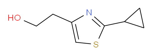 2-(2-cyclopropyl-1,3-thiazol-4-yl)ethan-1-ol