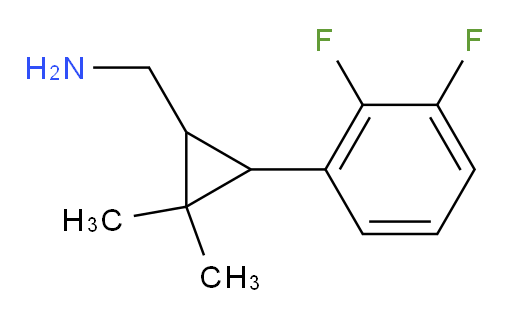 [3-(2,3-difluorophenyl)-2,2-dimethylcyclopropyl]methanamine
