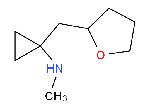 N-methyl-1-[(oxolan-2-yl)methyl]cyclopropan-1-amine