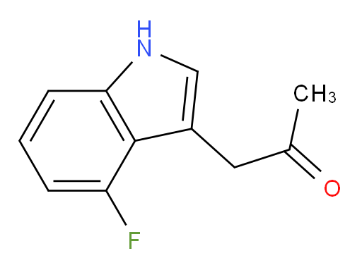 1-(4-fluoro-1H-indol-3-yl)propan-2-one
