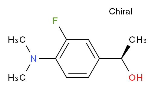 (1R)-1-[4-(dimethylamino)-3-fluorophenyl]ethan-1-ol
