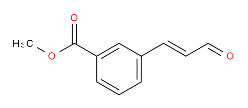methyl 3-(3-oxoprop-1-en-1-yl)benzoate