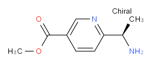 methyl 6-[(1R)-1-aminoethyl]pyridine-3-carboxylate
