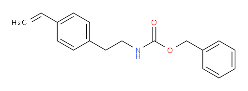 benzyl N-[2-(4-ethenylphenyl)ethyl]carbamate