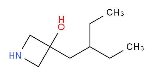 3-(2-ethylbutyl)azetidin-3-ol