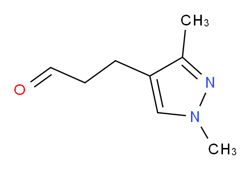 3-(1,3-dimethyl-1H-pyrazol-4-yl)propanal