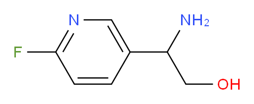 2-amino-2-(6-fluoropyridin-3-yl)ethan-1-ol
