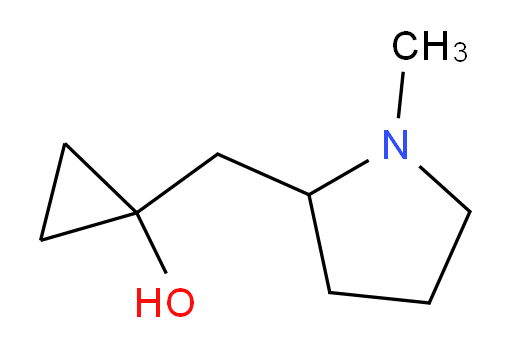 1-[(1-methylpyrrolidin-2-yl)methyl]cyclopropan-1-ol
