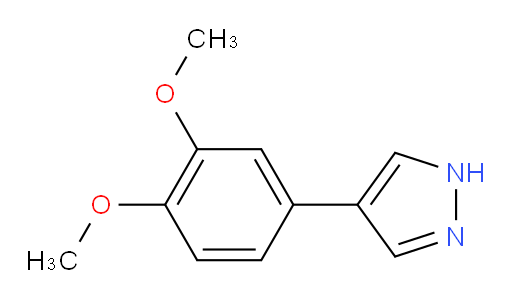 4-(3,4-dimethoxyphenyl)-1H-pyrazole