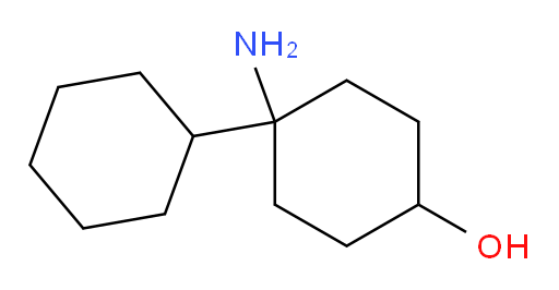 4-amino-4-cyclohexylcyclohexan-1-ol