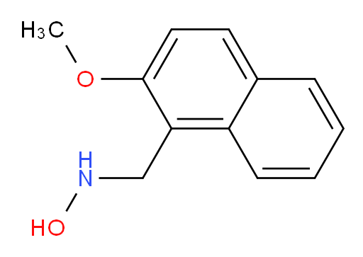 N-[(2-methoxynaphthalen-1-yl)methyl]hydroxylamine
