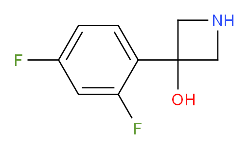 3-(2,4-difluorophenyl)azetidin-3-ol