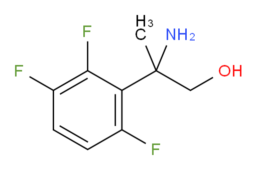2-amino-2-(2,3,6-trifluorophenyl)propan-1-ol