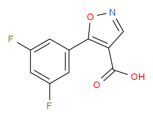 5-(3,5-difluorophenyl)-1,2-oxazole-4-carboxylic acid