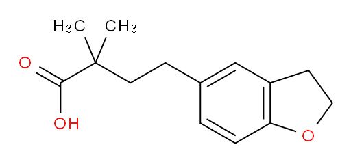 4-(2,3-dihydro-1-benzofuran-5-yl)-2,2-dimethylbutanoic acid