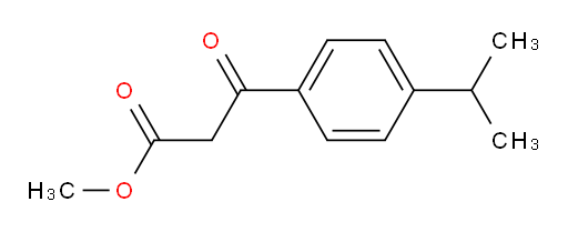 methyl 3-oxo-3-[4-(propan-2-yl)phenyl]propanoate