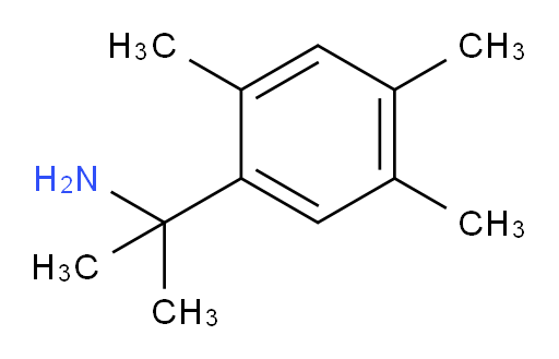 2-(2,4,5-trimethylphenyl)propan-2-amine