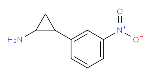 2-(3-nitrophenyl)cyclopropan-1-amine
