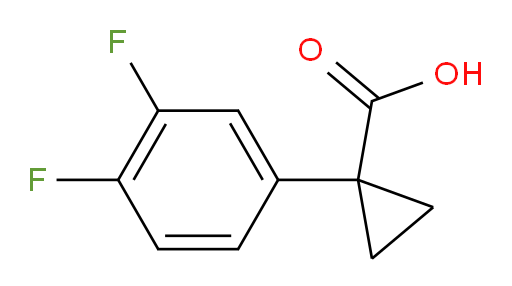 1-(3,4-difluorophenyl)cyclopropane-1-carboxylic acid