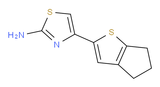 4-{4H,5H,6H-cyclopenta[b]thiophen-2-yl}-1,3-thiazol-2-amine