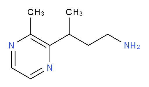 3-(3-methylpyrazin-2-yl)butan-1-amine