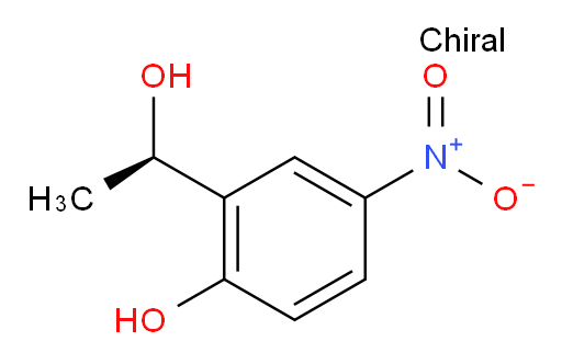 2-[(1R)-1-hydroxyethyl]-4-nitrophenol