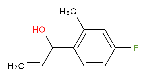 1-(4-fluoro-2-methylphenyl)prop-2-en-1-ol