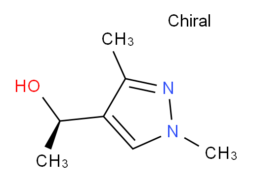 (1R)-1-(1,3-dimethyl-1H-pyrazol-4-yl)ethan-1-ol