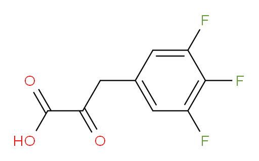 2-oxo-3-(3,4,5-trifluorophenyl)propanoic acid