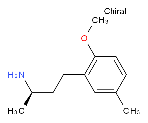 (2R)-4-(2-methoxy-5-methylphenyl)butan-2-amine