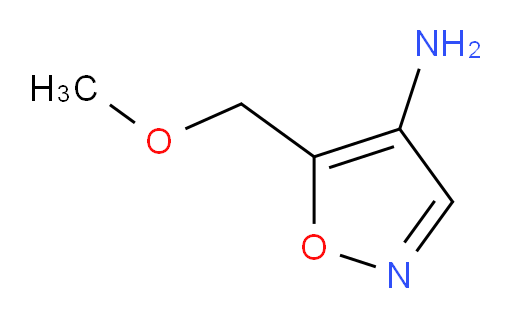 5-(methoxymethyl)-1,2-oxazol-4-amine