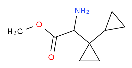 methyl 2-amino-2-{[1,1'-bi(cyclopropane)]-1-yl}acetate