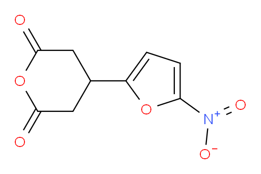4-(5-nitrofuran-2-yl)oxane-2,6-dione