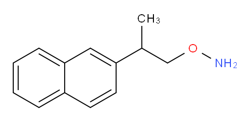 O-[2-(naphthalen-2-yl)propyl]hydroxylamine