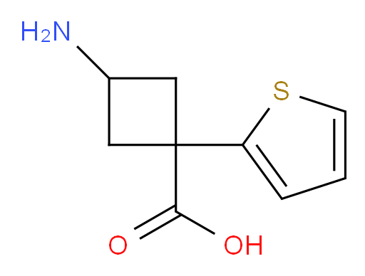 3-amino-1-(thiophen-2-yl)cyclobutane-1-carboxylic acid