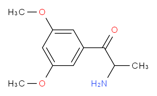 2-amino-1-(3,5-dimethoxyphenyl)propan-1-one