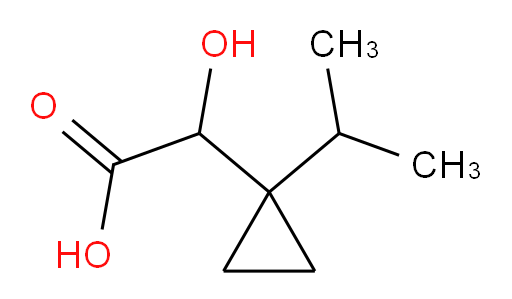 2-hydroxy-2-[1-(propan-2-yl)cyclopropyl]acetic acid