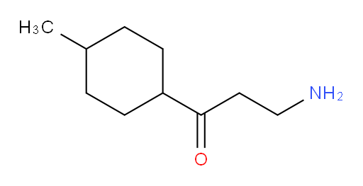 3-amino-1-(4-methylcyclohexyl)propan-1-one