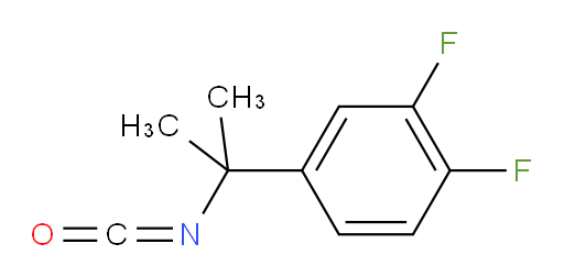 1,2-difluoro-4-(2-isocyanatopropan-2-yl)benzene