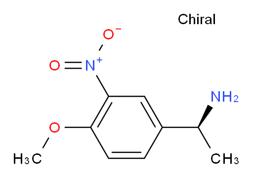 (1S)-1-(4-methoxy-3-nitrophenyl)ethan-1-amine