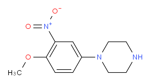 1-(4-methoxy-3-nitrophenyl)piperazine