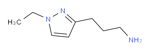 3-(1-ethyl-1H-pyrazol-3-yl)propan-1-amine