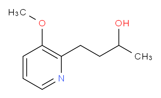 4-(3-methoxypyridin-2-yl)butan-2-ol
