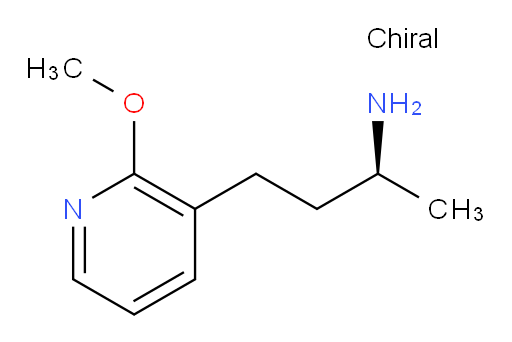 (2S)-4-(2-methoxypyridin-3-yl)butan-2-amine