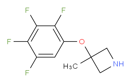 3-methyl-3-(2,3,4,5-tetrafluorophenoxy)azetidine