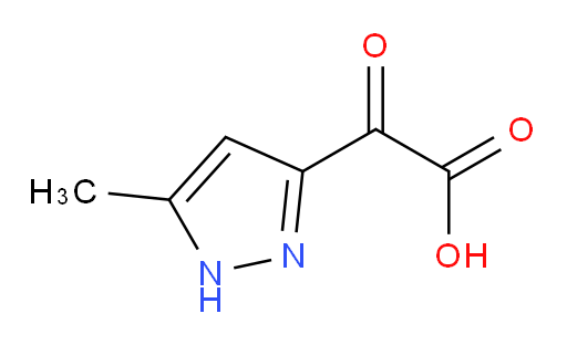 2-(5-methyl-1H-pyrazol-3-yl)-2-oxoacetic acid